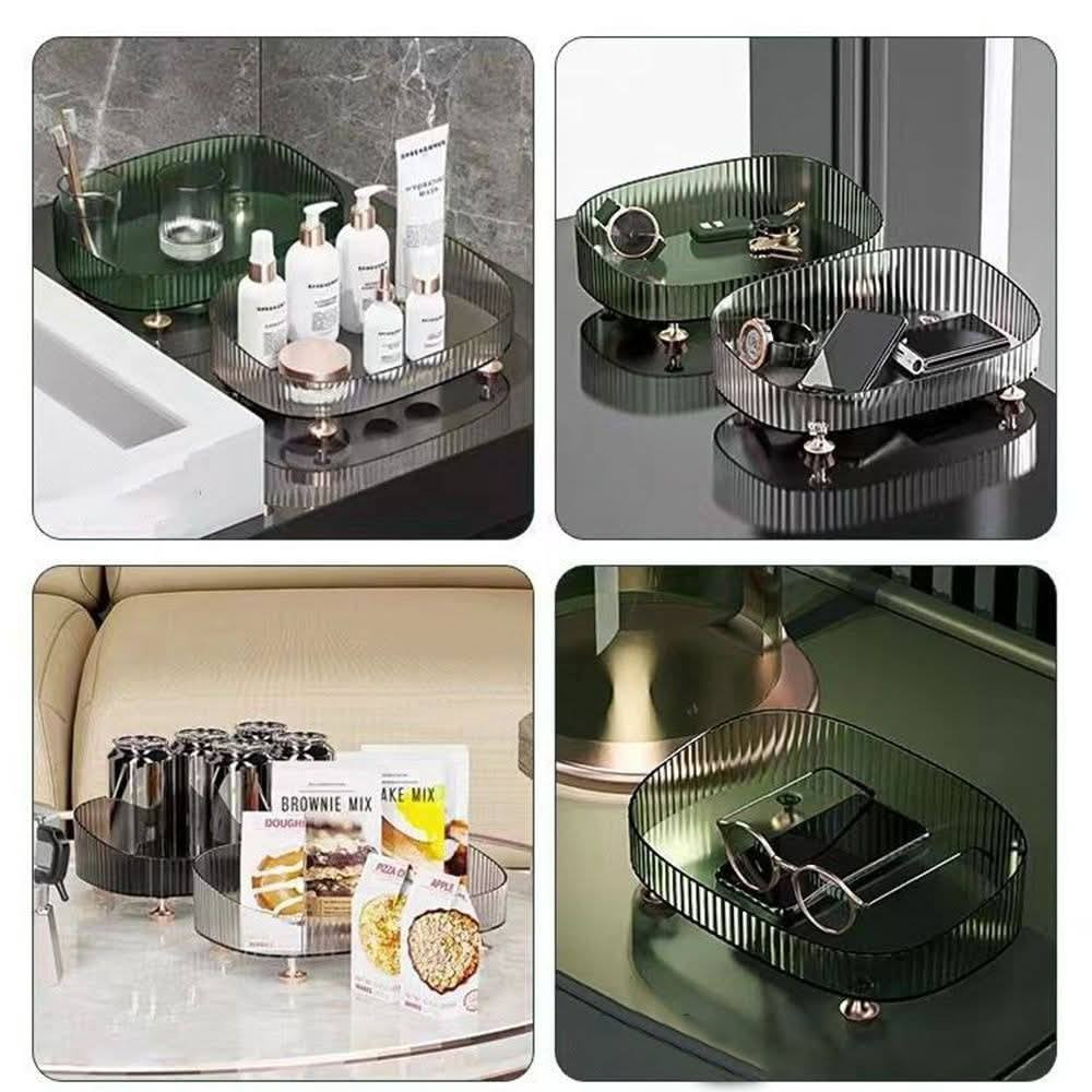 Makeup Perfume Tray and Bathroom Storage