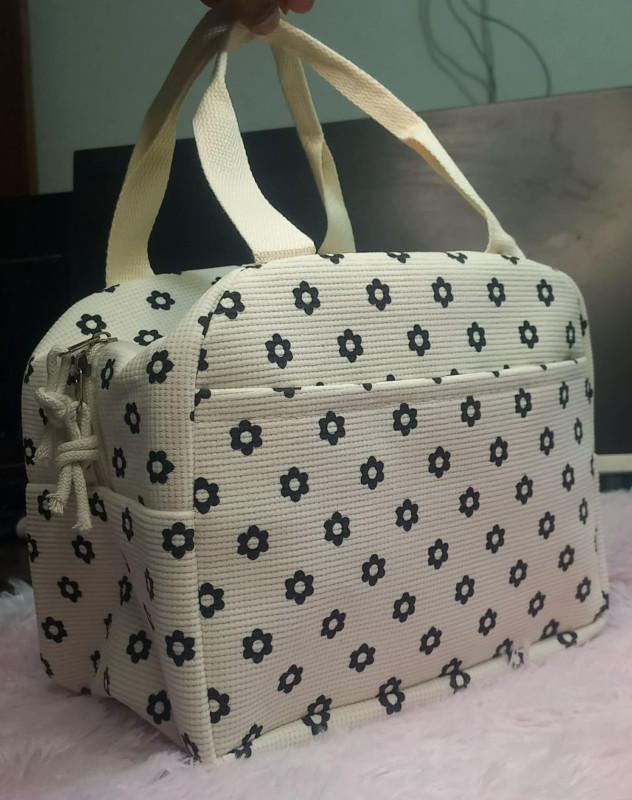 Corduroy Insulated Lunch Bag