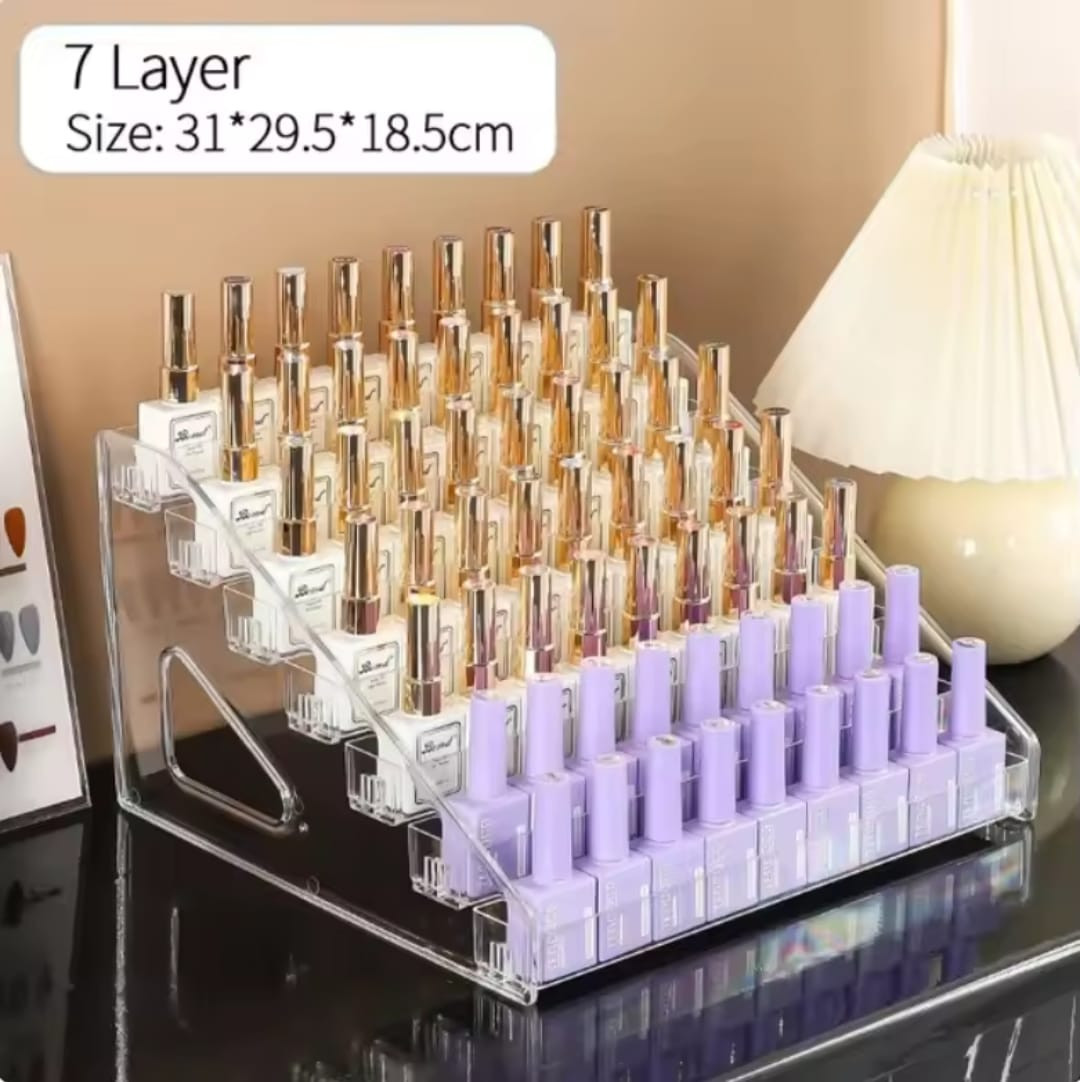 Acrylic Nail Polish Display Organizer