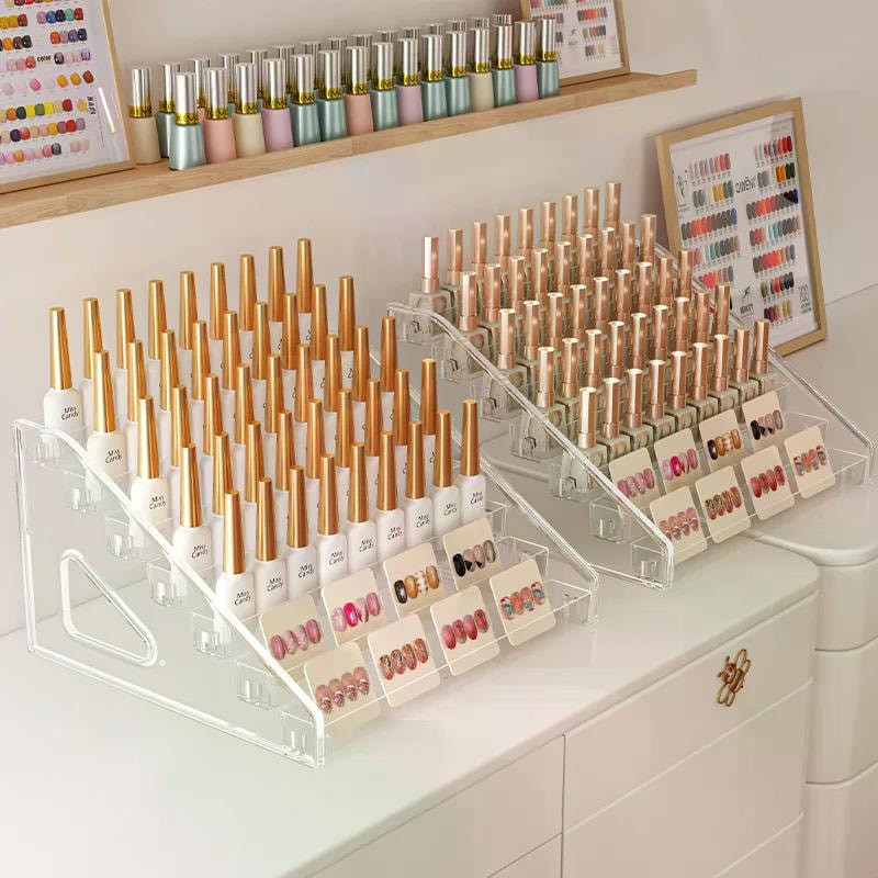 7 Layers Acrylic Nail Polish Display Organizer