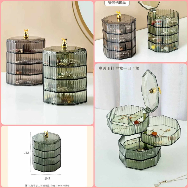 Rotating Jewelry Storage Box