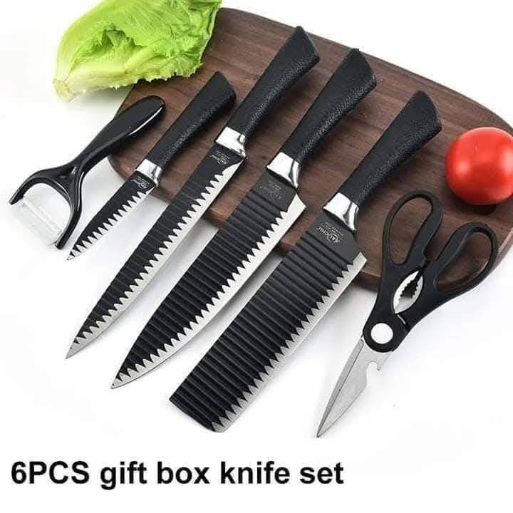 6 pcs set Kitchen Knife Set